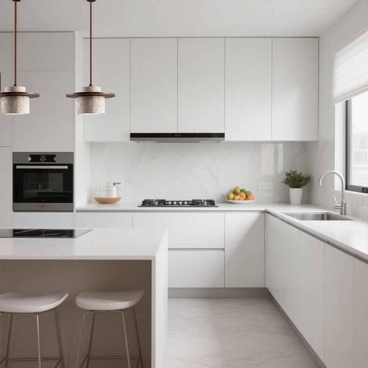 Moderne chik travertin pendel