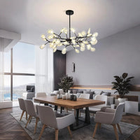 Lustre du salon en acrylique Creative Branch Glarefusion