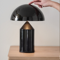 Glarefusion kreativ metalbord lampe