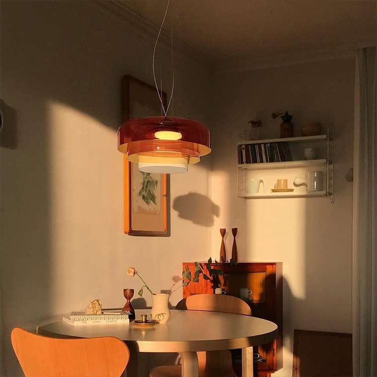 Moderne kreative Glaspendelleuchten