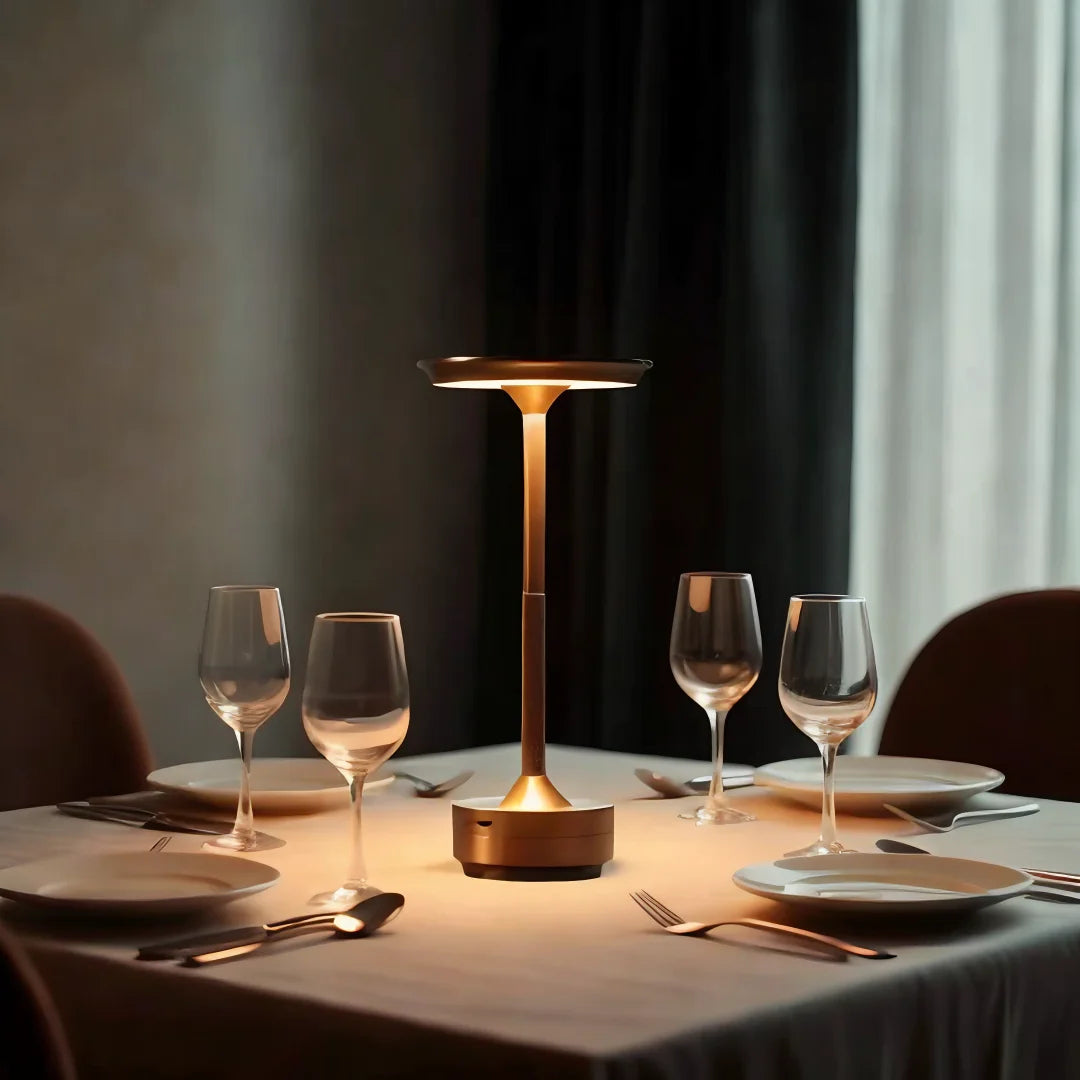 Glarefusion moderne trådløs berøringsbordlampe