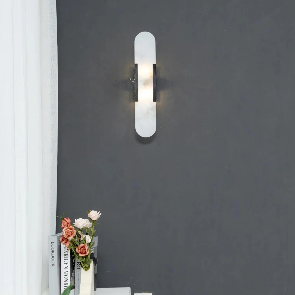 Modern  Minimalist Marble Wall Light