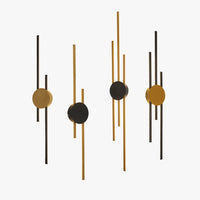 Sleek Metal Acrylic Linear Wall Light