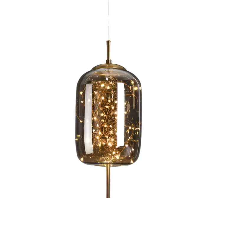 Moderne udsøgt glas pendellamp