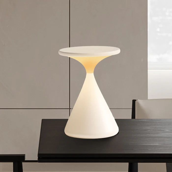 Creative timeglas bordlampe