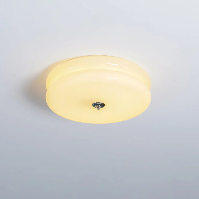 Glarefusion Art Deco Cream Cake Ceiling Light