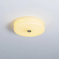 Glarefusion Art Deco Cream Cake Ceiling Light