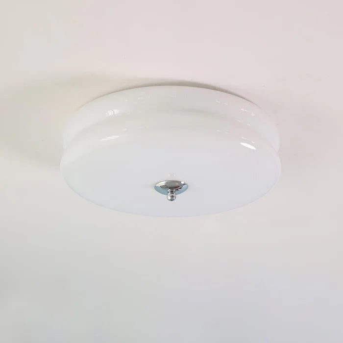 Glarefusion Art Deco Cream Cake Plafond Light