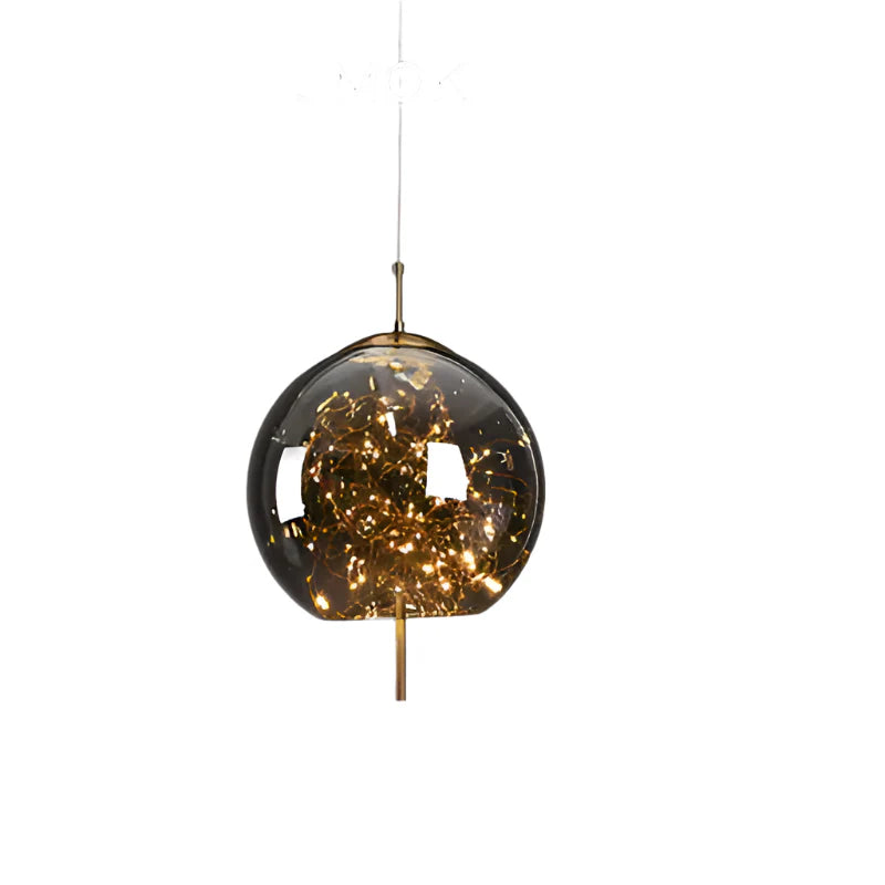 Moderne udsøgt glas pendellamp