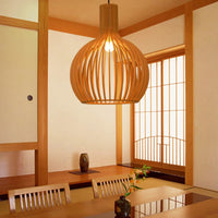 Glarefusion Vintage wooden Pendant Light
