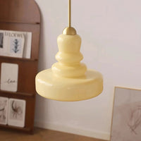 Glarefusion French Colorful Gourd Pendant Light