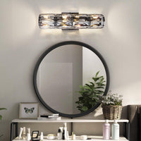 Elegant Polygonal Crystal Wall Light