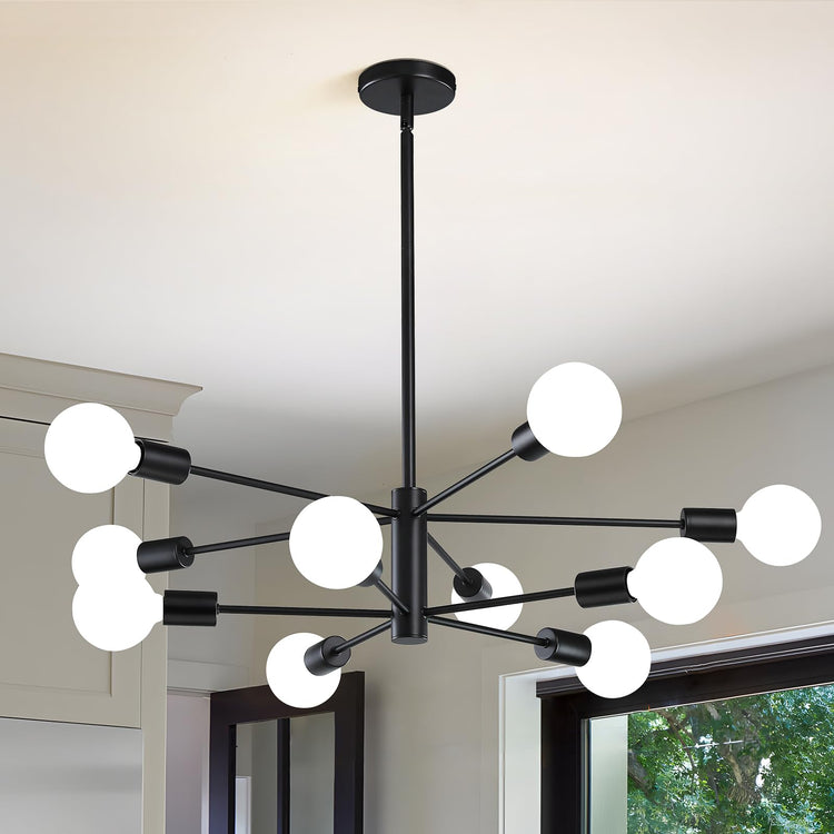 Stylish Chic Glowing Globe Chandelier
