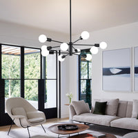 Stylish Chic Glowing Globe Chandelier