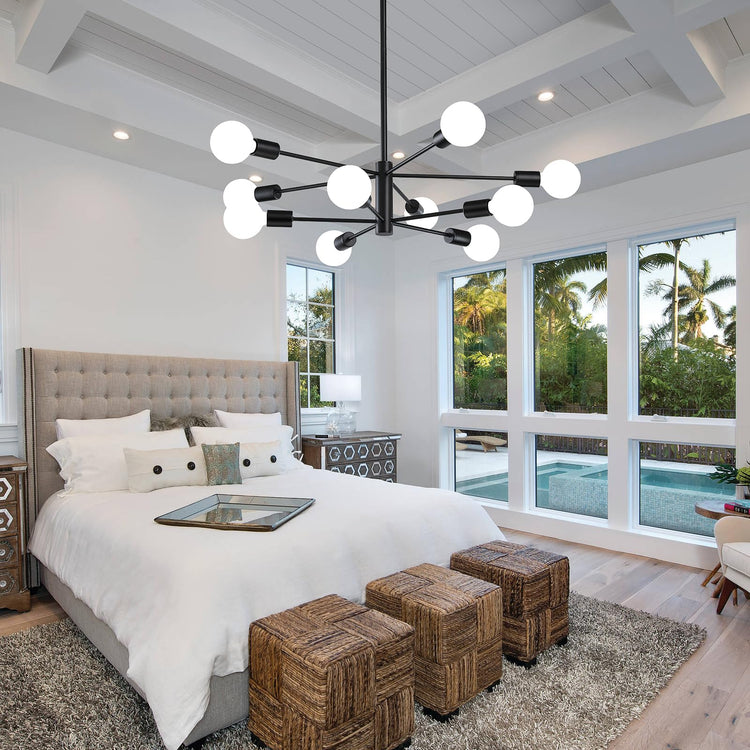 Stylish Chic Glowing Globe Chandelier