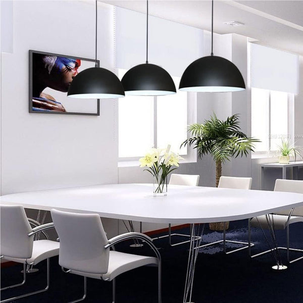 Nordic Single Dome Metal Pendant Light