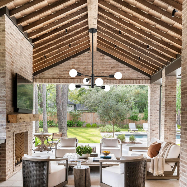 Stylish Chic Glowing Globe Chandelier