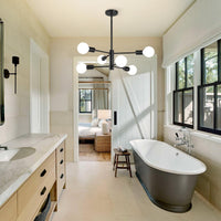 Stylish Chic Glowing Globe Chandelier