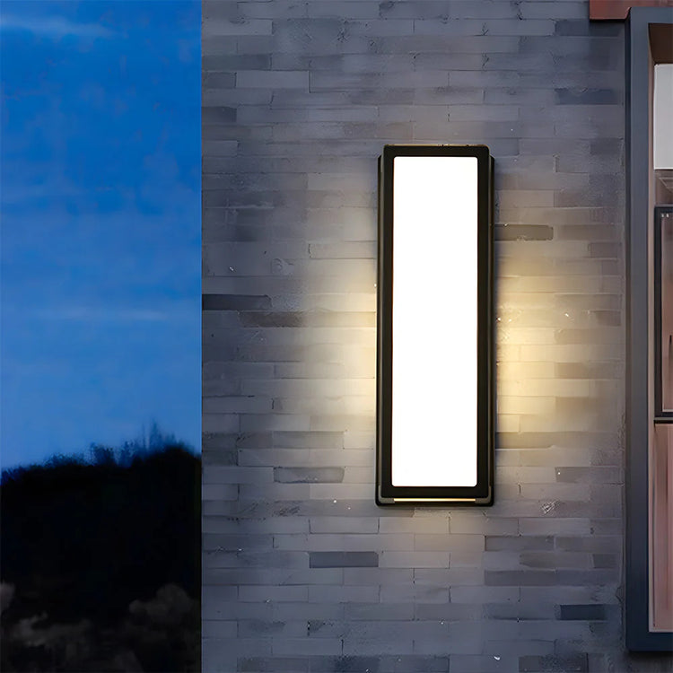 Modern Black Hardware Waterproof LED Outdoor Wall Light