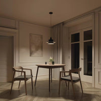 Classic Retro Black Aluminum Pendant Light