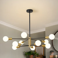 Stylish Chic Glowing Globe Chandelier