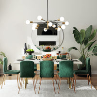 Stylish Chic Glowing Globe Chandelier