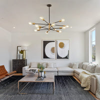 Stylish Chic Glowing Globe Chandelier