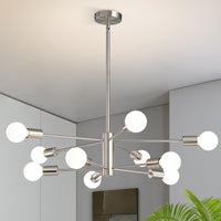 Stylish Chic Glowing Globe Chandelier