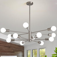 Stylish Chic Glowing Globe Chandelier