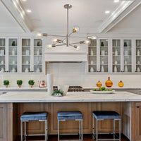 Stylish Chic Glowing Globe Chandelier