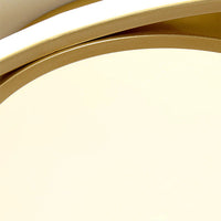 Snygg nordisk rund LED-taklampa