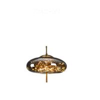 Moderne udsøgt glas pendellamp