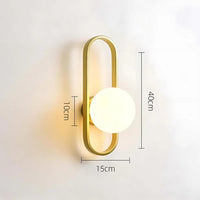 Glarefusion Modern Minimalist LED Wall Lamps