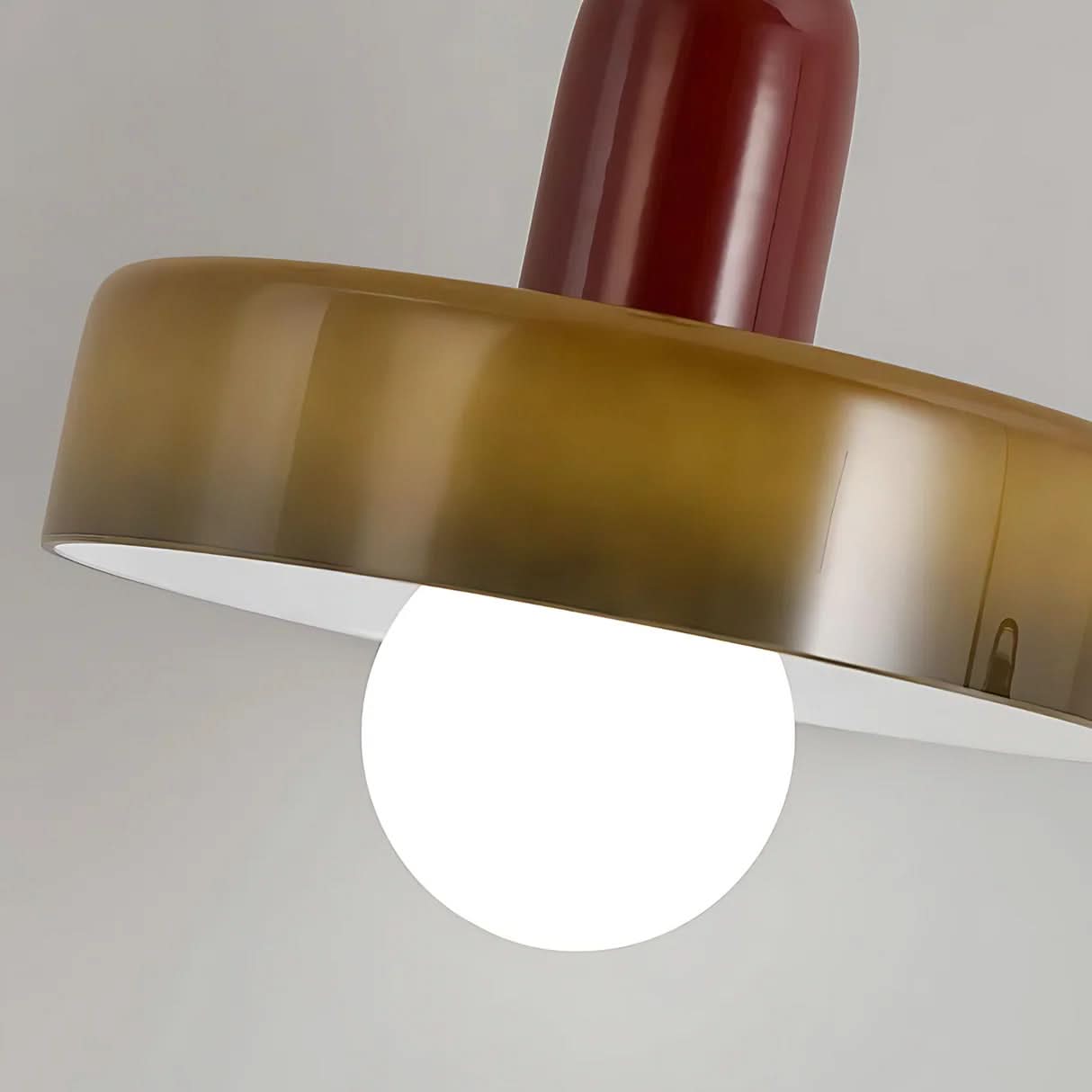 Glarefusion Moderne Bauhaus Glas LED Pendel