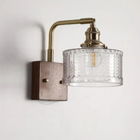 Radiant Woodland Elegance Wall Light