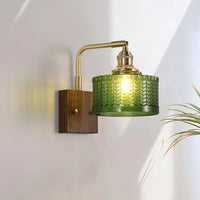 Radiant Woodland Elegance Wall Light