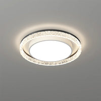 Contemporary Black Round LED Ceiling Light
