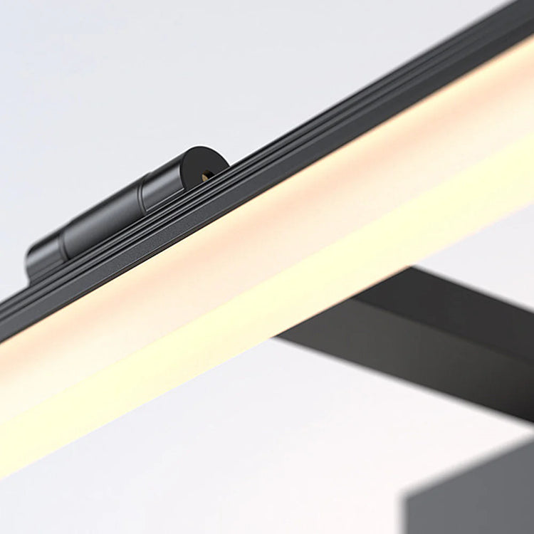 Moderne simpel sort væglampe