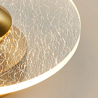 Glarefusion Modern Geometric Grain Ceiling Light