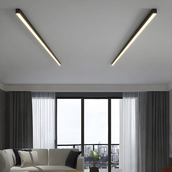 Modern Minimalist Long Strip Ceiling Lamp