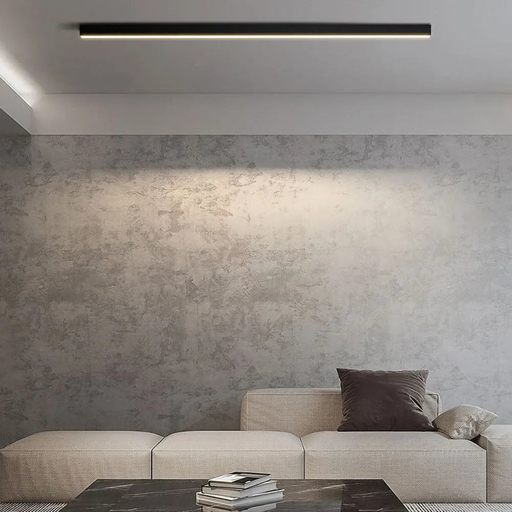 Modern Minimalist Long Strip Ceiling Lamp