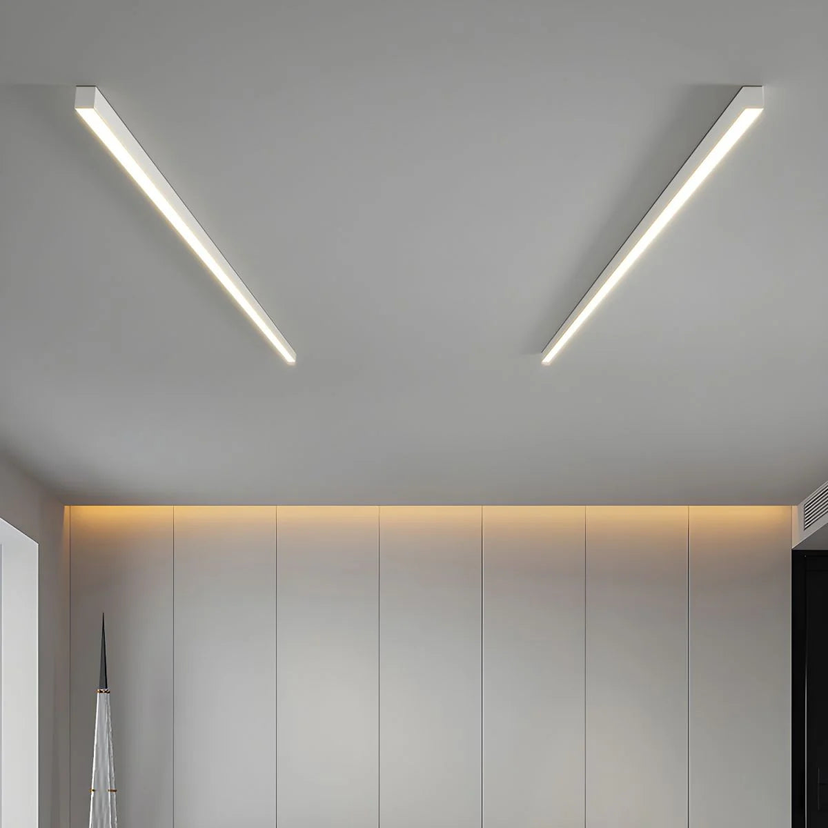 Modern Minimalist Long Strip Ceiling Lamp