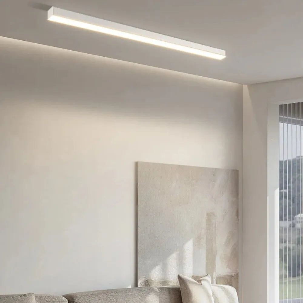 Modern Minimalist Long Strip Ceiling Lamp