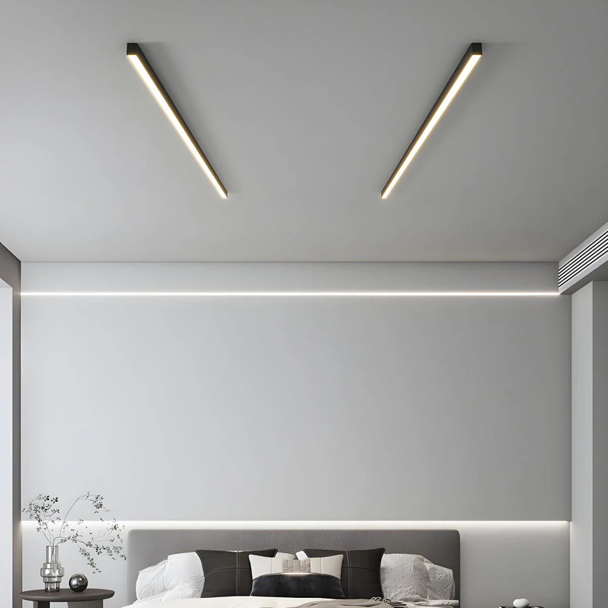 Modern Minimalist Long Strip Ceiling Lamp