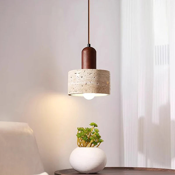 Glarefusion Creative Cream Wabi-Sabi Pendant Light