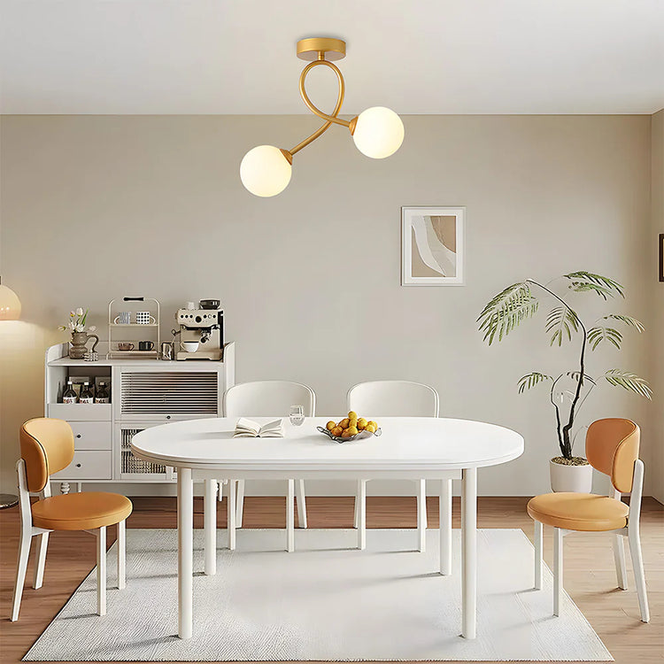 Nordic Modern Creative Glasloftslampe