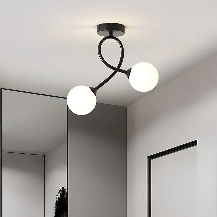 Nordic Modern Creative Glasloftslampe