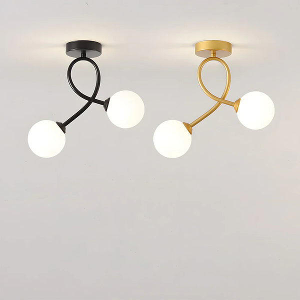 Nordic Modern Creative Glasloftslampe