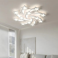 Modern Creative Stars Design Affermazione Luce