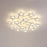 Modern Creative Stars Design Affermazione Luce